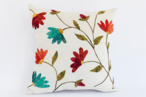 Cojín Florencia - Kit de bordado para principiantes