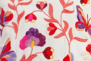 Piecera 1.5P Borboleta Rosas